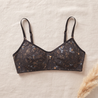 Premium Floral Cotton Non-Padded Bra
