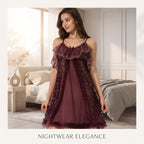 Elegant Lace Nightwear Set