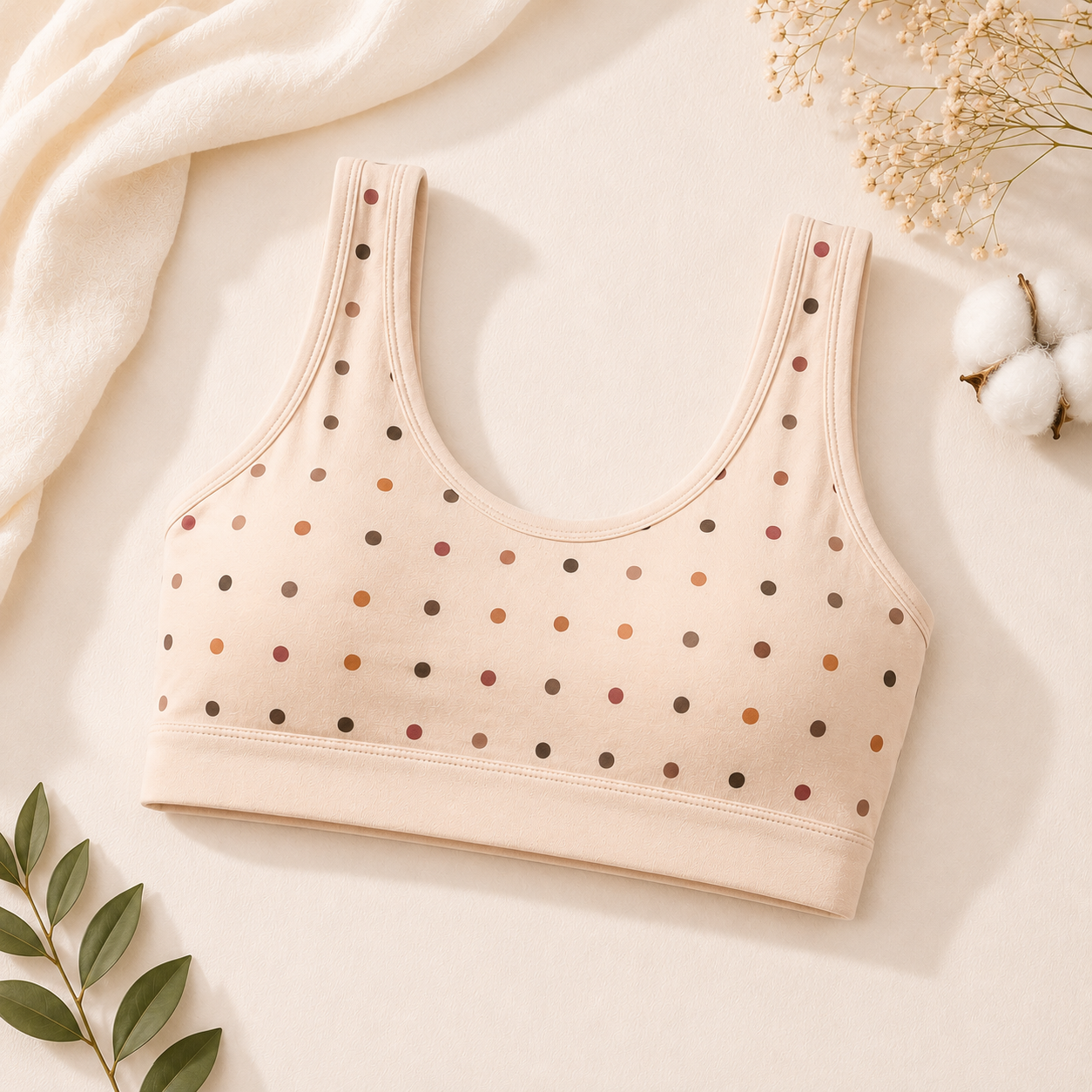 Soft Cotton Everyday Bra (Non-Padded)
