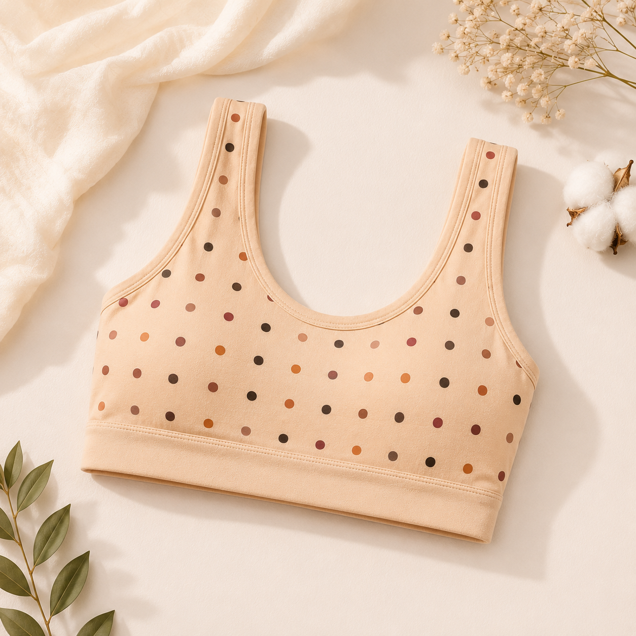 Soft Cotton Everyday Bra (Non-Padded)